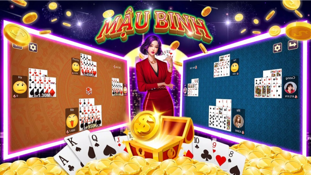 Tại cổng game Hitclub, Mậu Binh là một trong những trò chơi bài được yêu thích nhất